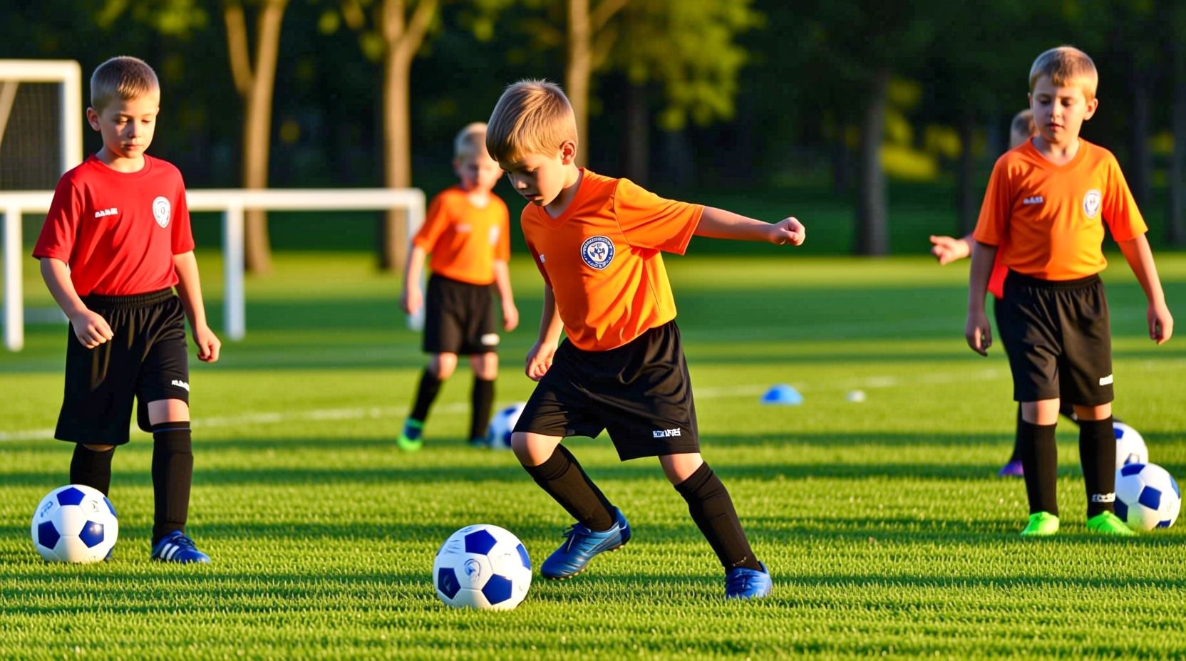 Отличное начало: Детская футбольная школа