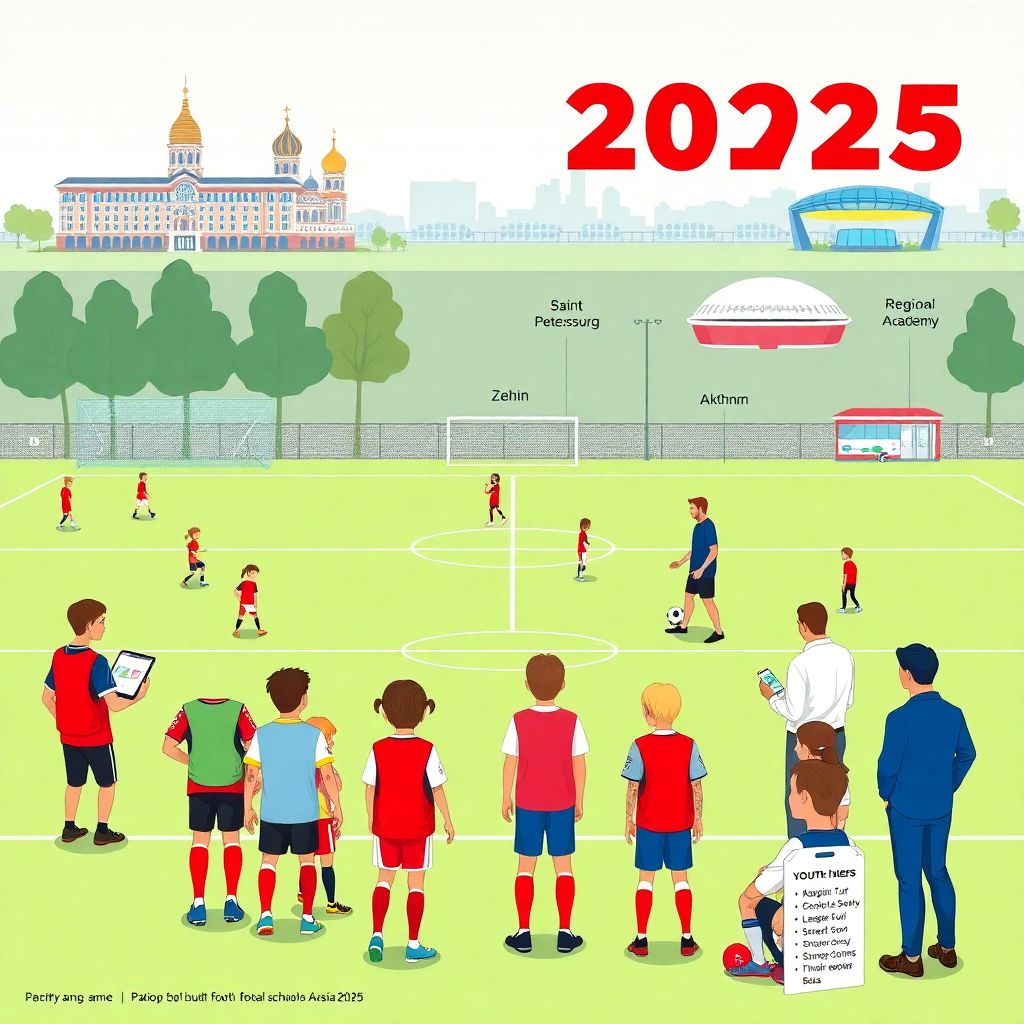 Лучшие детские футбольные школы России 2025 с рейтингом и ключевыми особенностями