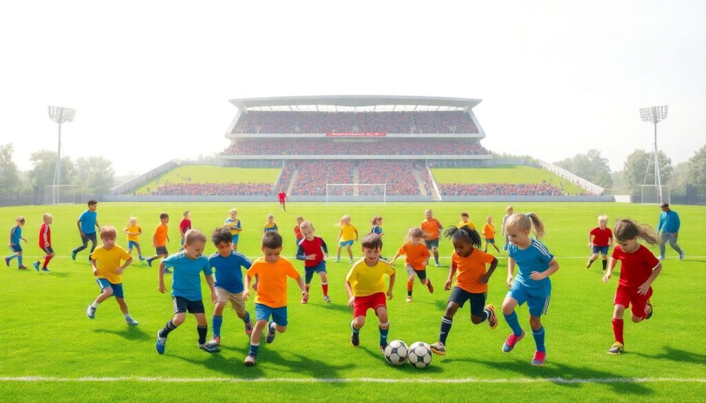 Что такое футбольный клуб для детей и как он работает - иллюстрация