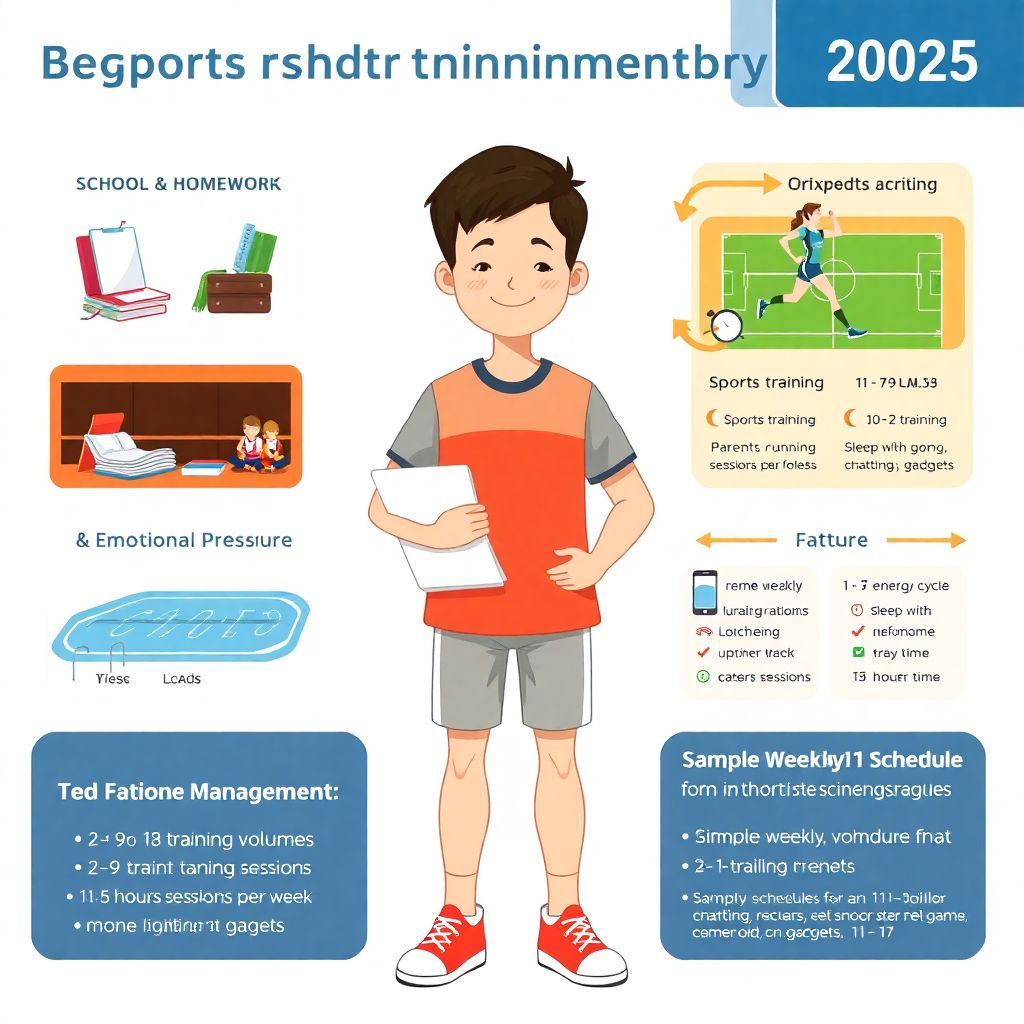 Как составлять тренировочный график ребенка: баланс школы, дома и болельщиков