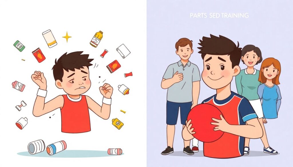 Безопасность на тренировках: как защитить детей от травм - иллюстрация