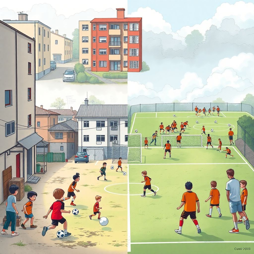 Истории успеха молодых футболистов: путь от школьной команды к профессионалам