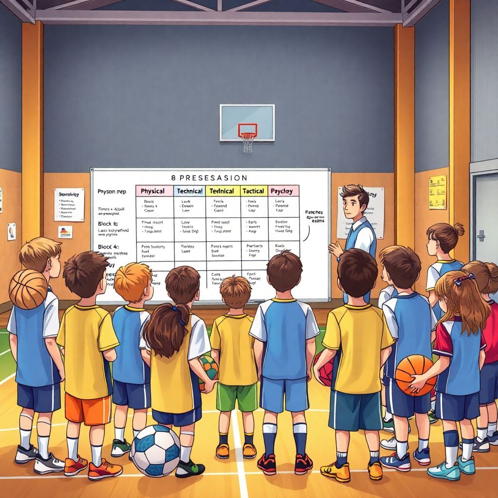 Стратегии подготовки к сезону для детской команды: как повысить результаты