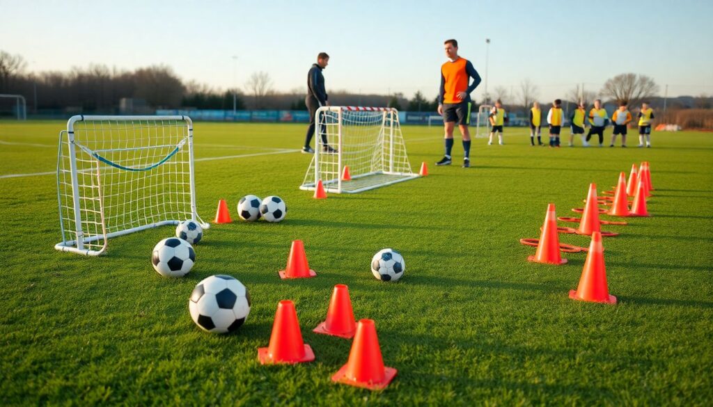 Обзор лучших инвентаря и экипировки для юных футболистов - иллюстрация