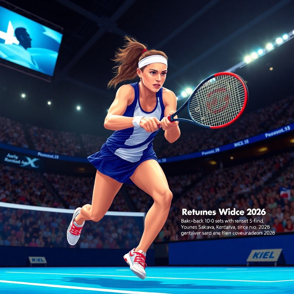 Мирра Андреева на australian open: повтор рекорда Курниковой и разгром Саккари