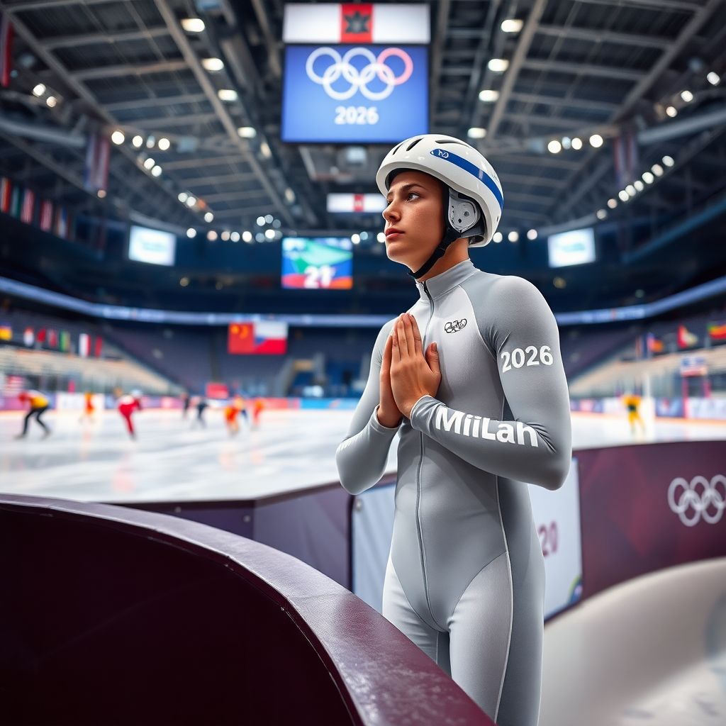 Русский шорт-трекист дисквалифицирован за спорный эпизод на Олимпиаде в Милане