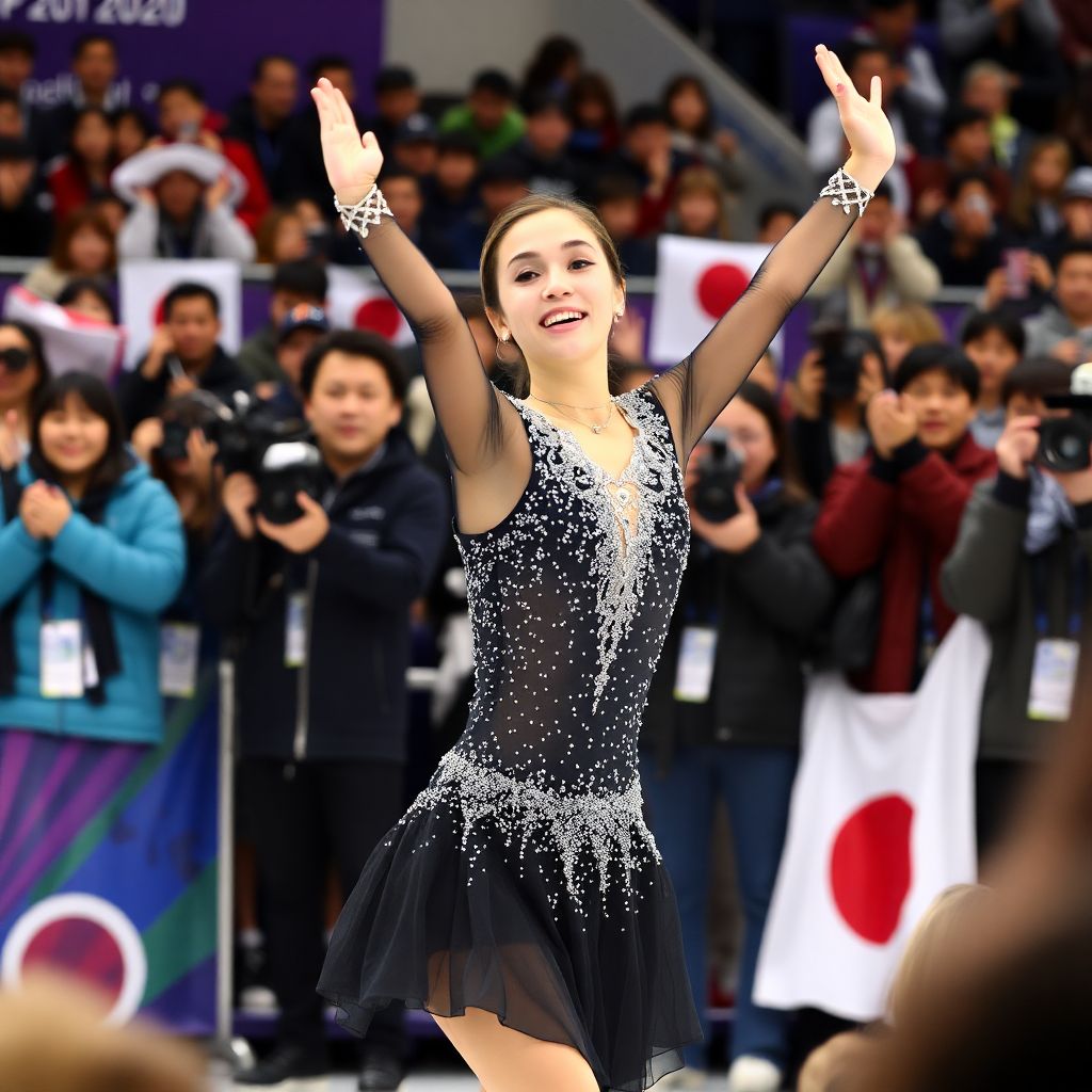 Евгения Медведева в Японии: как фигуристка и Сейлор Мун стала телезвездой