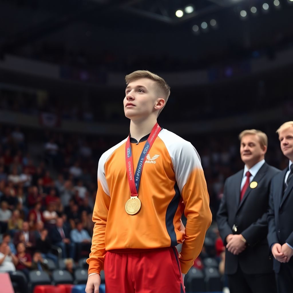 Юный гимнаст Арсений Духно: главное золото ЧР‑2026 по гимнастике в Калуге